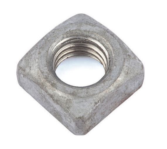 NUT SQUARE BRIGHT MACHINED BSW 1/2 